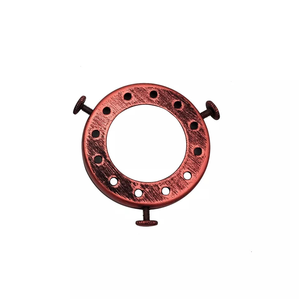 Red Shade Rings Stylish Shade Ring Designs for Modern Lighting Solutions – Electricalsone