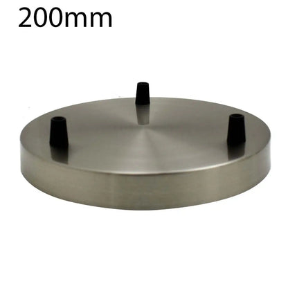 Multi-outlet side fitting ceiling rose, 3-way outlet five colors