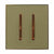 Screw less Wall Light Gold Glossy Switch