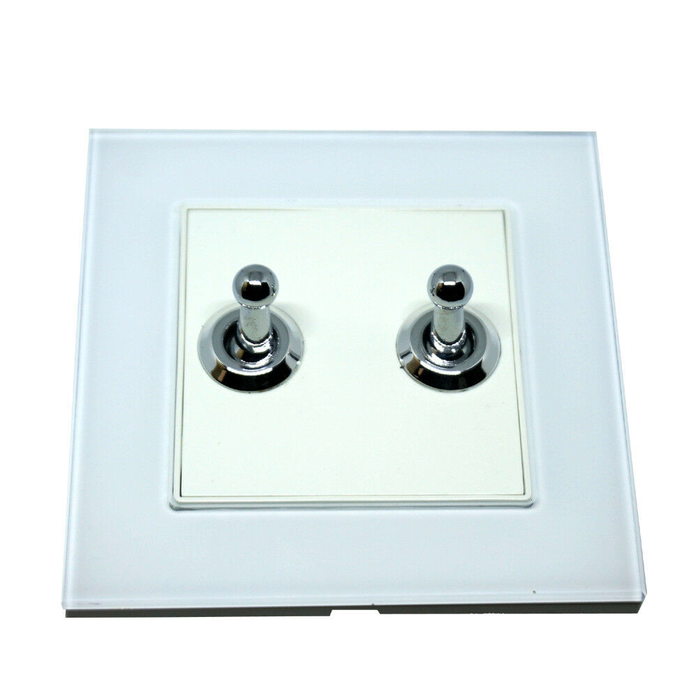 3 Gang Switch Wall Light Toggle Screw less switch