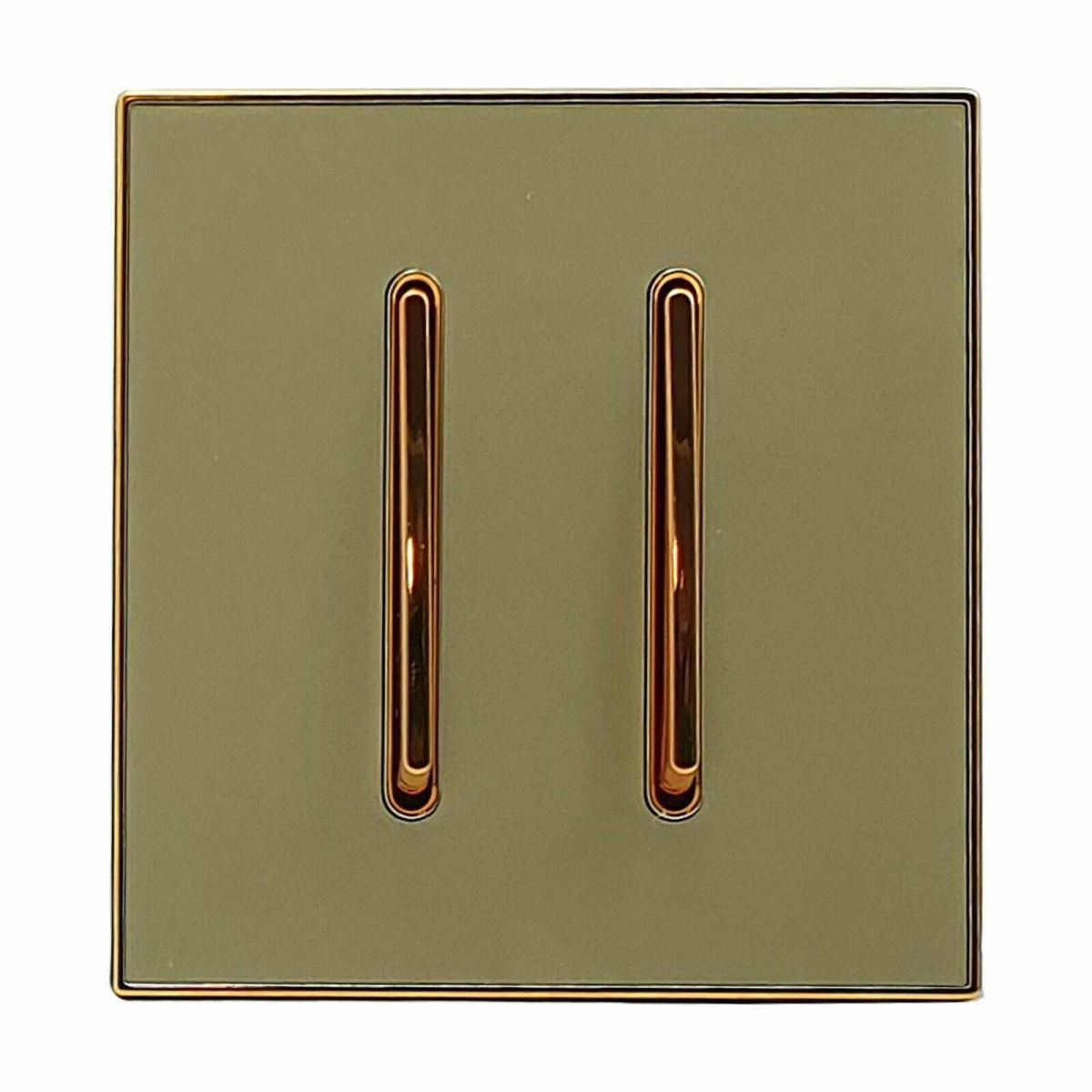 Screw less Wall Light Gold Glossy Switch