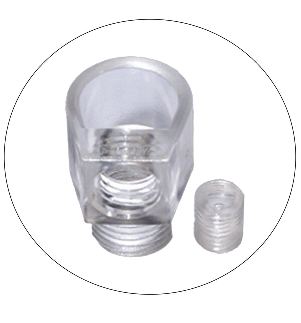 Clear Color Cord Grip Retro Cable Lock Plastic