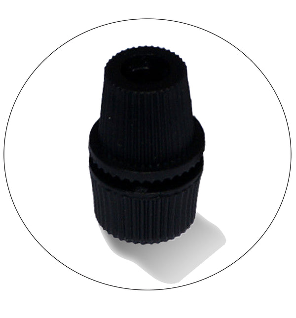 Vintage Pendant Strain Relief Black Cord Grip Retro Cable Lock