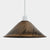 Brushed Color Vintage 22 x 10cm Cone Light Shades Metal Easy Fit Ceiling Pendant Hanging Wall Lampshade