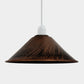 Brushed Color Vintage 22 x 10cm Cone Light Shades Metal Easy Fit Ceiling Pendant Hanging Wall Lampshade