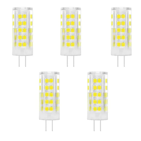 G4 Cool White  51D 5W straight pin corn Lamp AC 220V LED Bulb