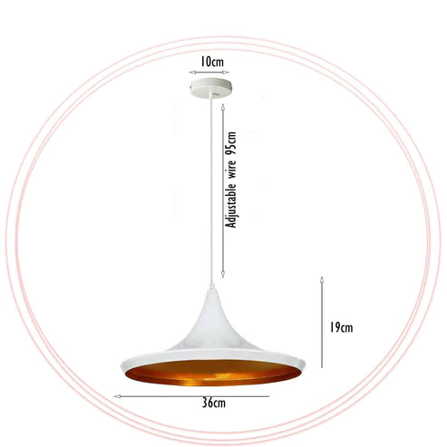 Gold Inner dome style Lampshade