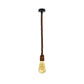 Adjustable Hemp Rope Ceiling Pendant Light with E27 Fitting