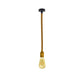Adjustable Hemp Rope Ceiling Pendant Light with E27 Fitting