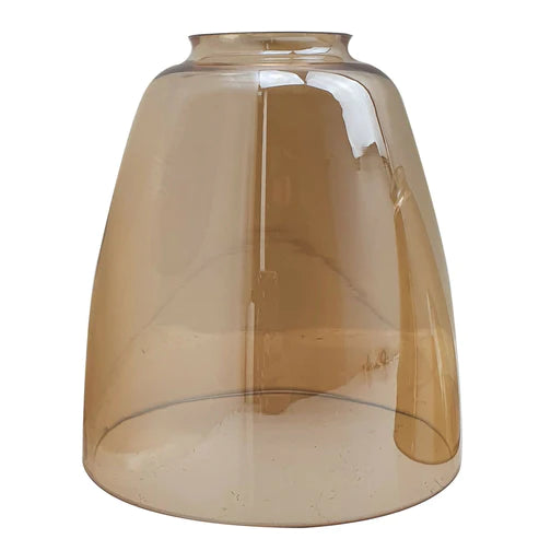 Glass Shade Retro Bell polished glossy lampshade