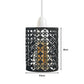 Modern Retro Style Drum Metal Ceiling Pendant Lampshade