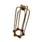 Brushed Copper Long Metal Wire Cage