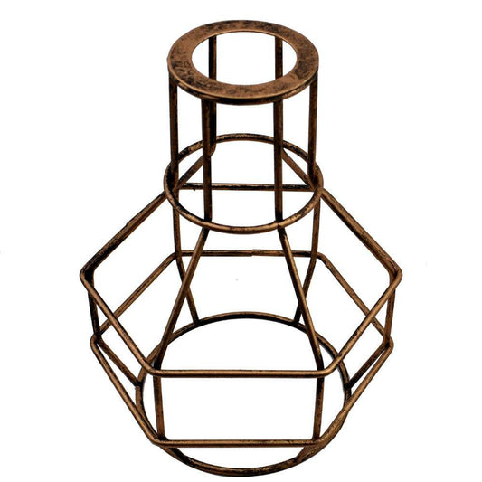 Vintage Metal wire cage Ceiling Industrial Pendant Light Lampshade