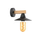 Modern Industrial Vintage Retro Wood Sconces Wall Lights Lamp Fitting Fixture