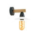 Modern Industrial Vintage Retro Wood Sconces Wall Lights Lamp Fitting Fixture