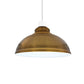 Electro Plating  Vintage 29cm x 21cm diameter Retro Pendant Easy Fit Curvy Shade Metal hanging pendant Lampshade