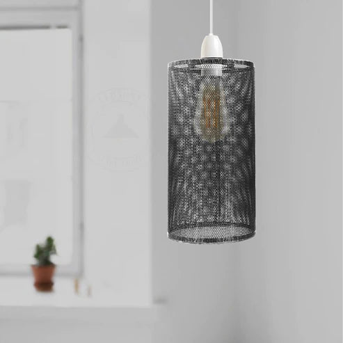 Easy Fit E27 Base Industrial Pendant Metal Lamp Light Cages Modern Style Ceiling Pendant Lampshade