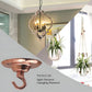 75mm Front Fitting Color Ceiling Hook With Single Point Drop Outlet Plate