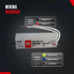LED Driver Slim DC 12V waterproof IP67 60w to 200w Power Supply Led Adapter ~1432