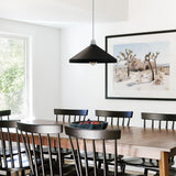 Metal Cone Ceiling Light Shade | Easy Fit E27 Pendant Lamp Shade, 33.5cm