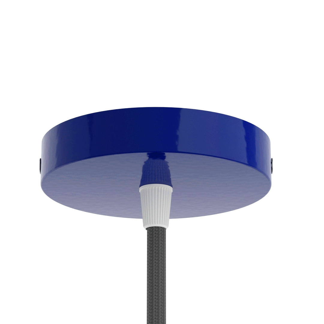 Vinatge 100mm Light fitting  Side Fiting Single Outlet Metal Ceiling Rose