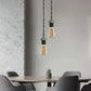 E27 Metal Ceiling Pendant Light Holder With Chain