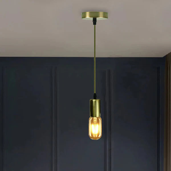 Ceiling Light Bulb Holder Pendant Light Metal E27 Light Bulb Holders ~1294