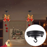 105mm Ceiling Rose Hook Plate for Light Fittings & Chandeliers | Choose Finish