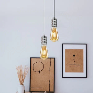 Vintage E27 Edison Industrial Lamp - Retro Antique Bulb Holder