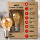 LED A60 E27 4W Bulb Filament Dimmable Screw Small Globe Light Bulb