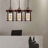 Industrial Wire Cage Pendant Lampshade | Vintage E27 UK