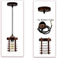 Industrial Wire Cage Pendant Lampshade | Vintage E27 UK
