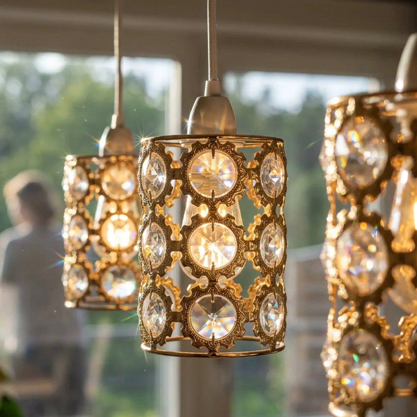 decorative metal ceiling light shade