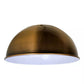 Electro Plating  Modern Retro Easy Fit Dome Shape Lampshade Metal E27 Light Shade for Wall Lamp and Table Lamp