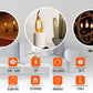 C35 E14 4W LED Dimmable Bent tip Vintage Flame Candle Light Bulb