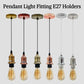 E27 Ceiling Rose | Vintage Industrial Pendant Lamp Holder | Complete Fitting | UK