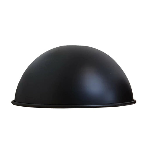 Black dome lamp shade deals