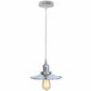 Vintage Metal E27 Chrome Pendant Light Shade