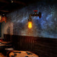 pipe wall light E27 Vintage  Steampunk Metal wall sconce