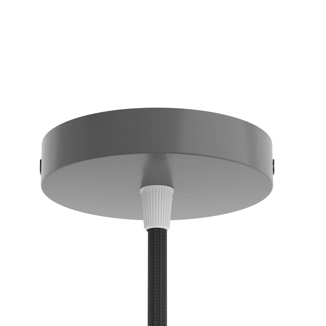 Vinatge 100mm Light fitting  Side Fiting Single Outlet Metal Ceiling Rose