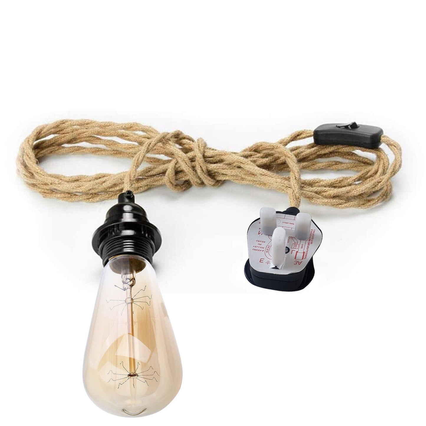 pendant light with plug