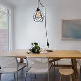 hanging lights that plug in
