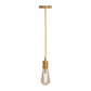 E27 Base Pendant French Gold Holder With 2m Twisted Cable