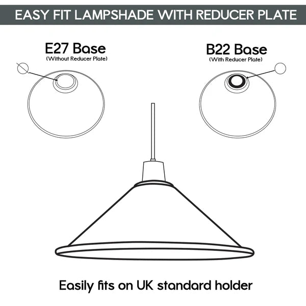 Replacement Cone Shades For Ceiling Lights UK