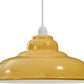 industrial light shade yellow