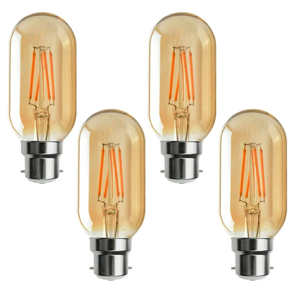 4W T45 B22 LED Dimmable Vintage Filament Light Bulb