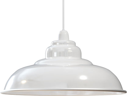 large industrial lamp shade