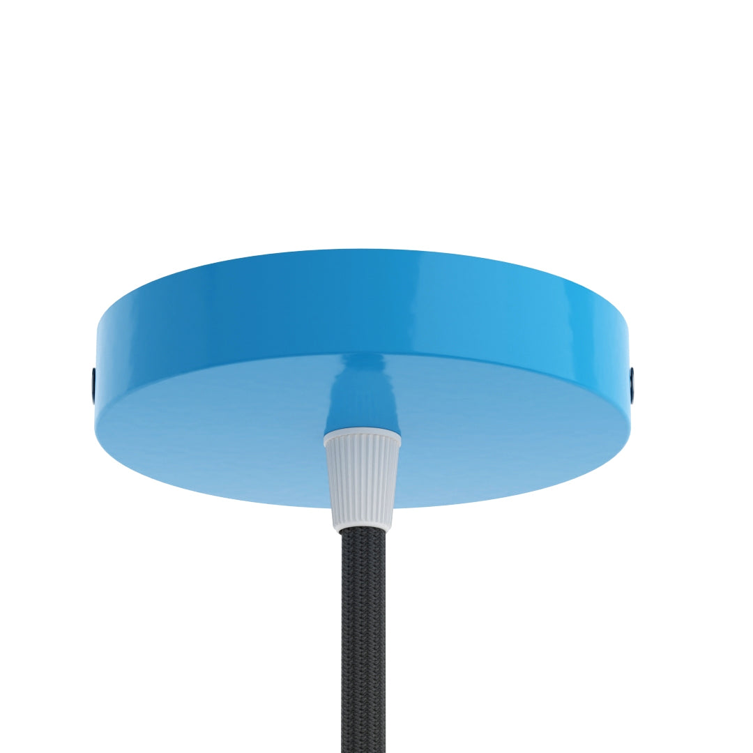 Vinatge 100mm Light fitting  Side Fiting Single Outlet Metal Ceiling Rose