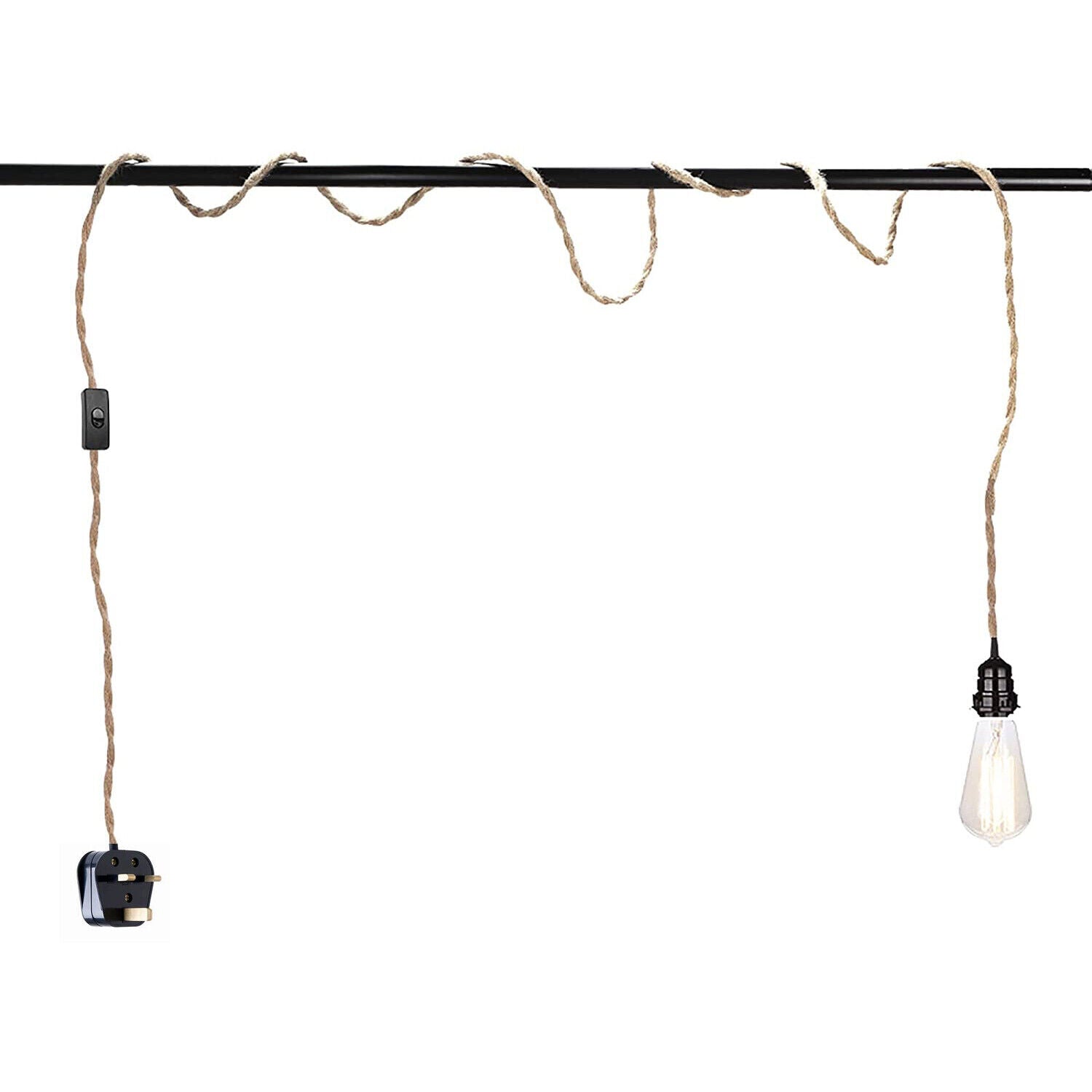 hanging pendant lights with plug