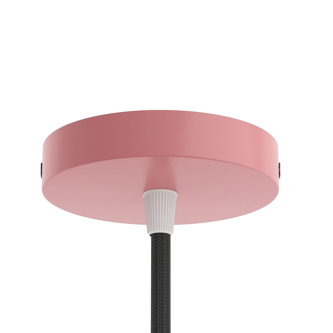 Vinatge 100mm Light fitting  Side Fiting Single Outlet Metal Ceiling Rose